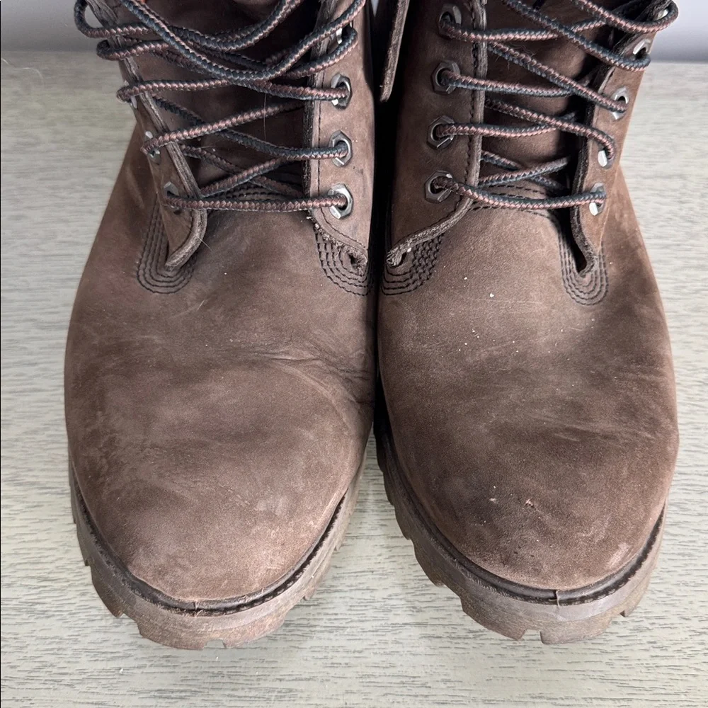 Timberland Dark Brown Men's Boots Size 10.5 M